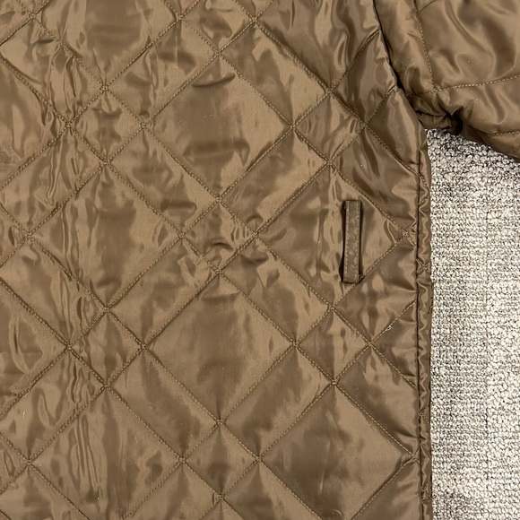 Polo Ralph Lauren Zip-Front Quilted Crop Jacket with faux leather trim - Picture 5 of 7